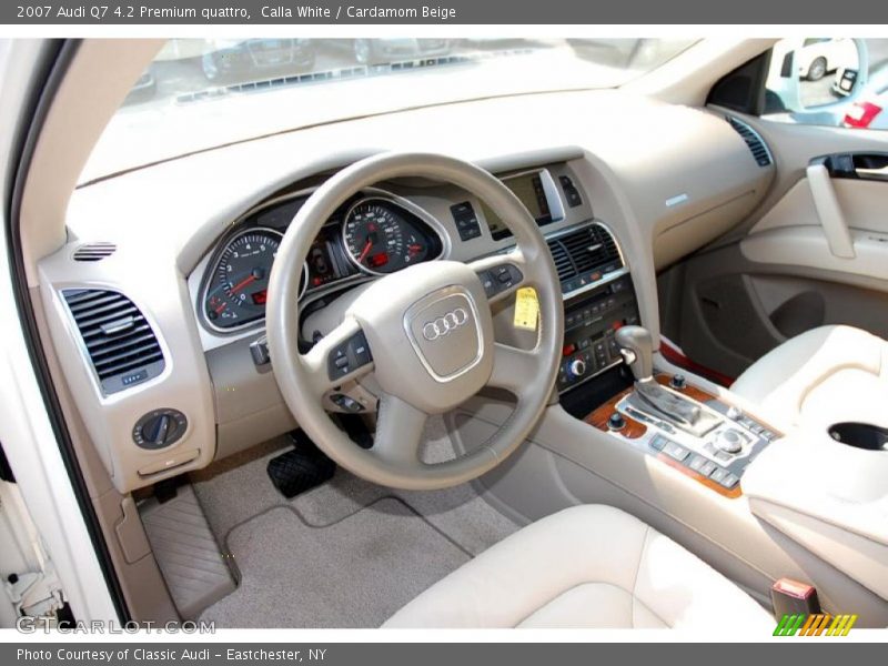 Calla White / Cardamom Beige 2007 Audi Q7 4.2 Premium quattro