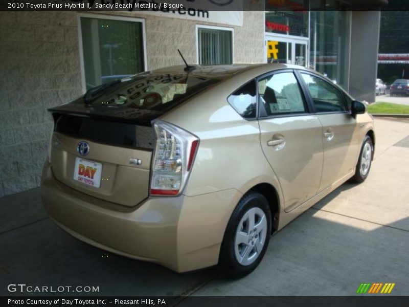 Sandy Beach Metallic / Bisque 2010 Toyota Prius Hybrid II