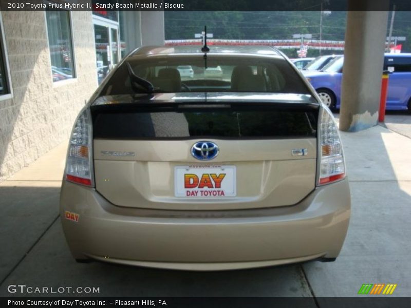 Sandy Beach Metallic / Bisque 2010 Toyota Prius Hybrid II
