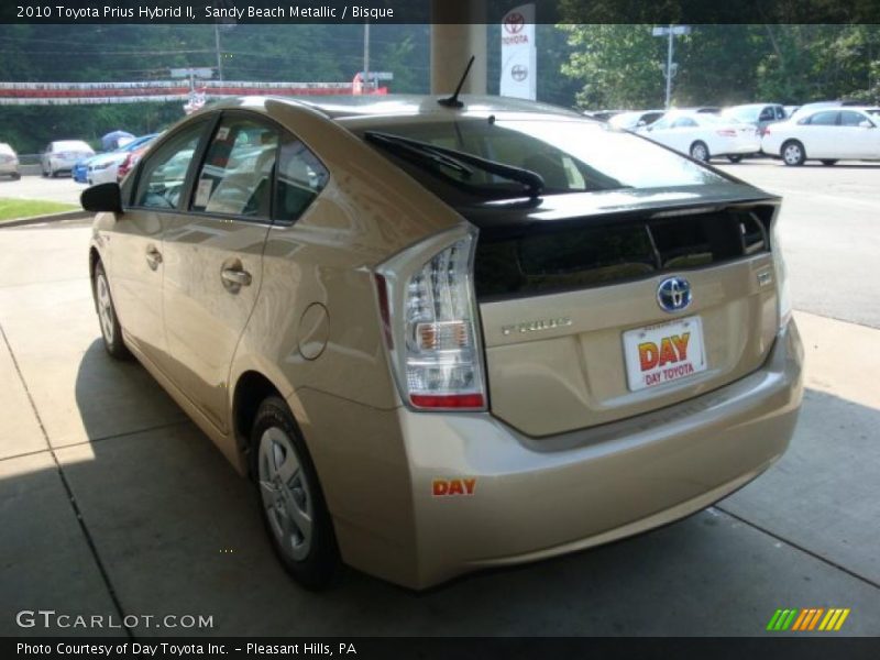 Sandy Beach Metallic / Bisque 2010 Toyota Prius Hybrid II