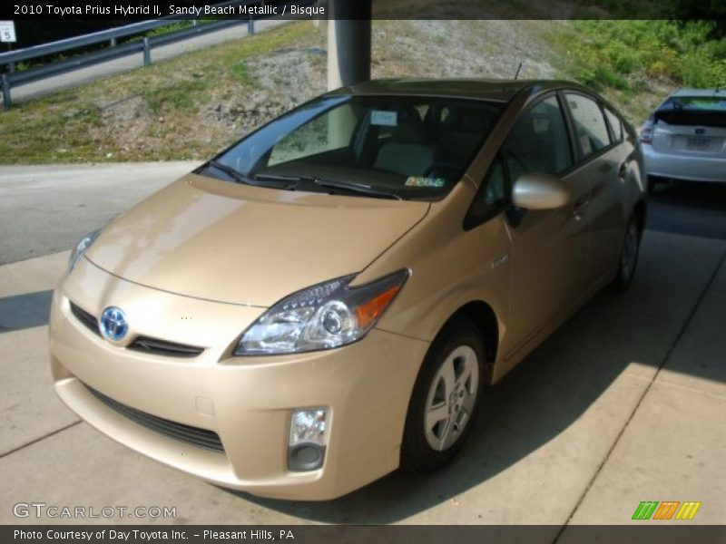 Sandy Beach Metallic / Bisque 2010 Toyota Prius Hybrid II