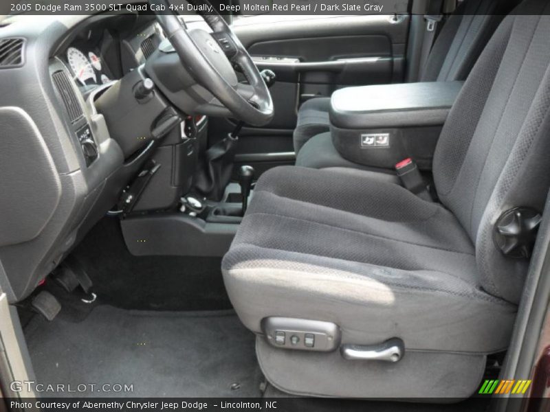 Deep Molten Red Pearl / Dark Slate Gray 2005 Dodge Ram 3500 SLT Quad Cab 4x4 Dually