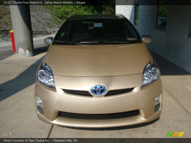 Sandy Beach Metallic / Bisque 2010 Toyota Prius Hybrid II