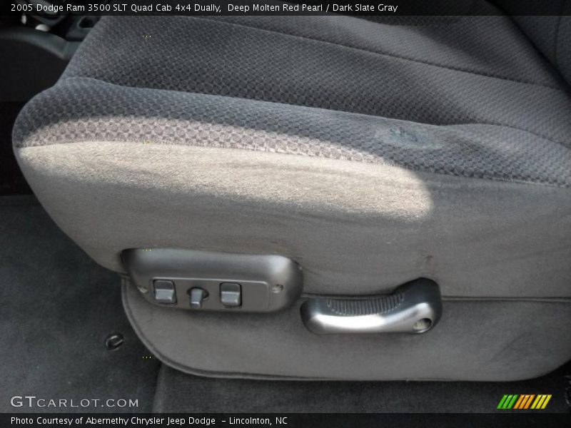 Deep Molten Red Pearl / Dark Slate Gray 2005 Dodge Ram 3500 SLT Quad Cab 4x4 Dually