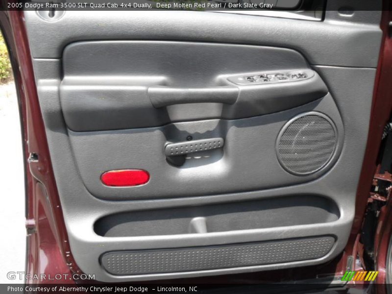 Deep Molten Red Pearl / Dark Slate Gray 2005 Dodge Ram 3500 SLT Quad Cab 4x4 Dually