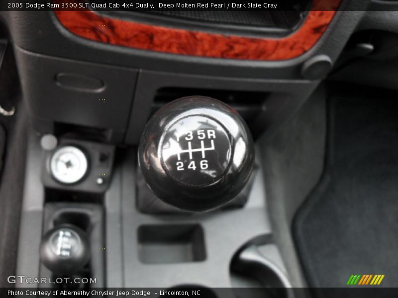 Deep Molten Red Pearl / Dark Slate Gray 2005 Dodge Ram 3500 SLT Quad Cab 4x4 Dually