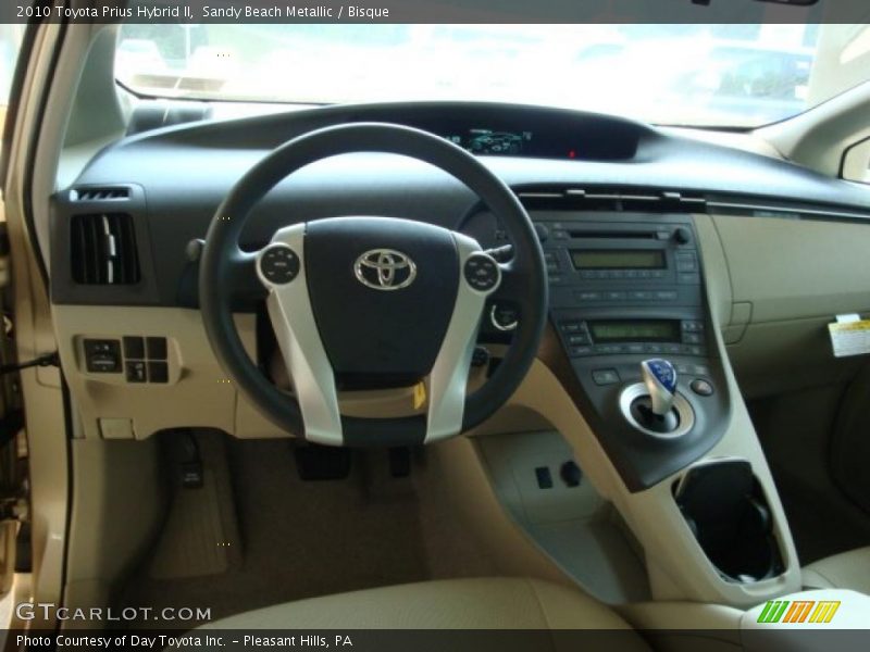 Sandy Beach Metallic / Bisque 2010 Toyota Prius Hybrid II