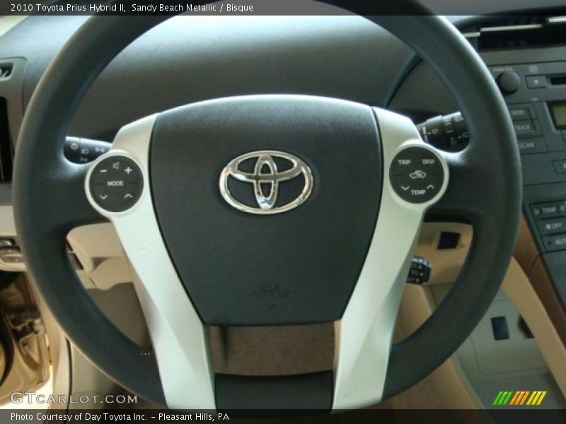 Sandy Beach Metallic / Bisque 2010 Toyota Prius Hybrid II