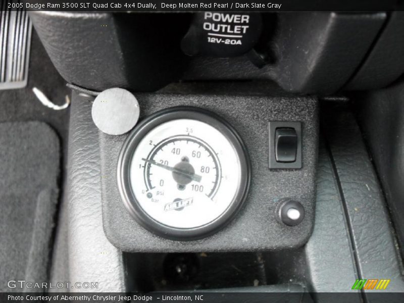 Deep Molten Red Pearl / Dark Slate Gray 2005 Dodge Ram 3500 SLT Quad Cab 4x4 Dually