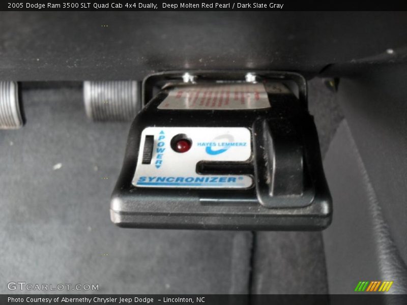 Deep Molten Red Pearl / Dark Slate Gray 2005 Dodge Ram 3500 SLT Quad Cab 4x4 Dually