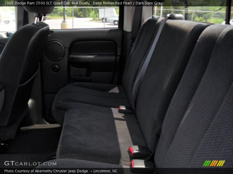 Deep Molten Red Pearl / Dark Slate Gray 2005 Dodge Ram 3500 SLT Quad Cab 4x4 Dually