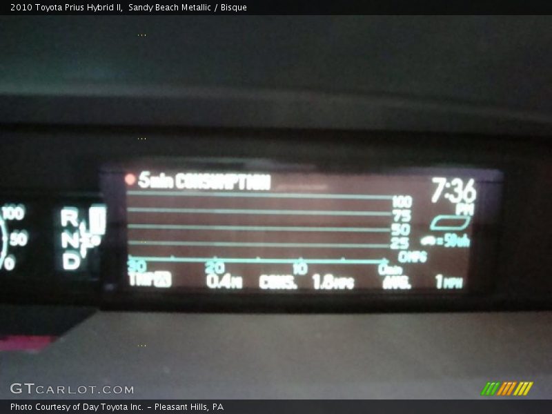 Sandy Beach Metallic / Bisque 2010 Toyota Prius Hybrid II