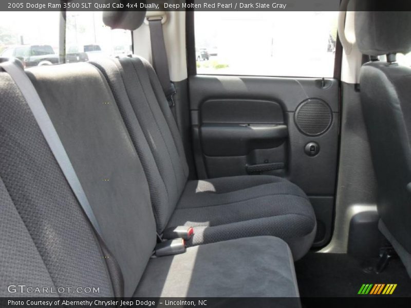 Deep Molten Red Pearl / Dark Slate Gray 2005 Dodge Ram 3500 SLT Quad Cab 4x4 Dually