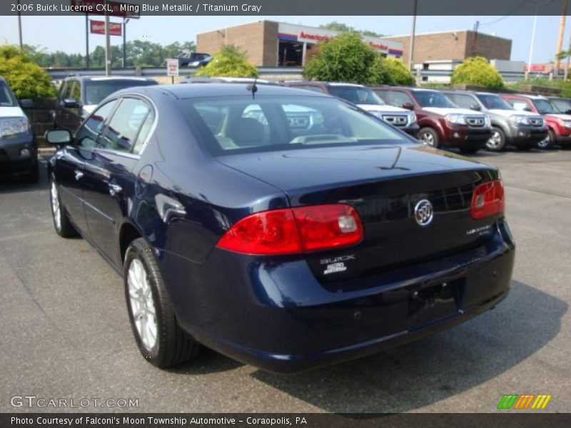 Ming Blue Metallic / Titanium Gray 2006 Buick Lucerne CXL