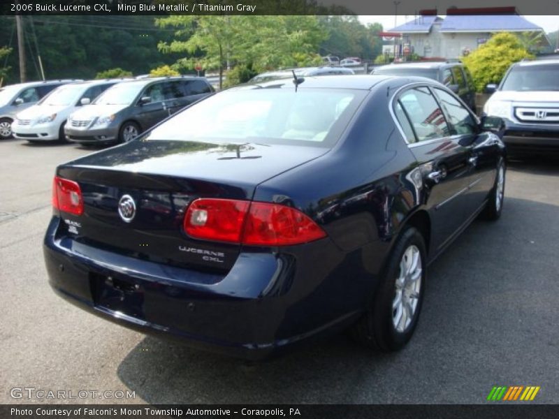Ming Blue Metallic / Titanium Gray 2006 Buick Lucerne CXL