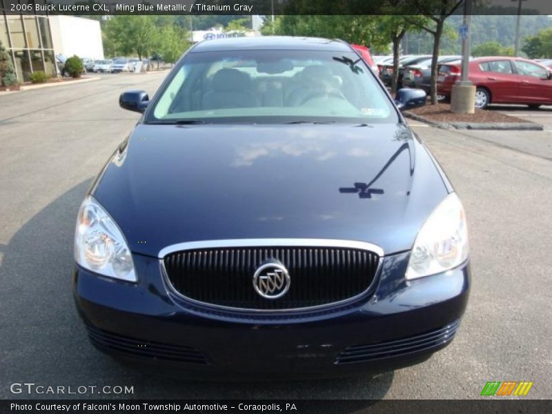 Ming Blue Metallic / Titanium Gray 2006 Buick Lucerne CXL