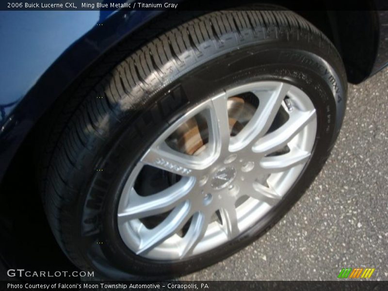 Ming Blue Metallic / Titanium Gray 2006 Buick Lucerne CXL