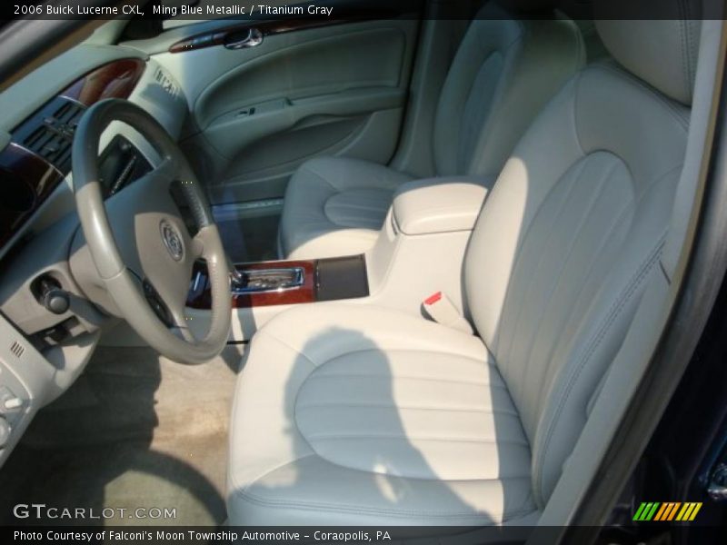 Ming Blue Metallic / Titanium Gray 2006 Buick Lucerne CXL