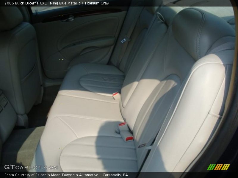 Ming Blue Metallic / Titanium Gray 2006 Buick Lucerne CXL