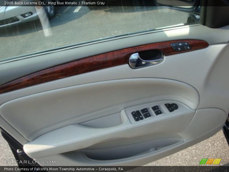 Ming Blue Metallic / Titanium Gray 2006 Buick Lucerne CXL