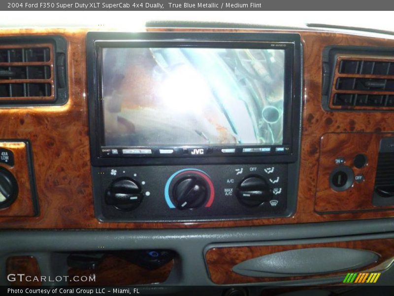 True Blue Metallic / Medium Flint 2004 Ford F350 Super Duty XLT SuperCab 4x4 Dually