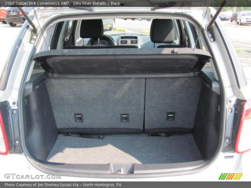 Silky Silver Metallic / Black 2007 Suzuki SX4 Convenience AWD