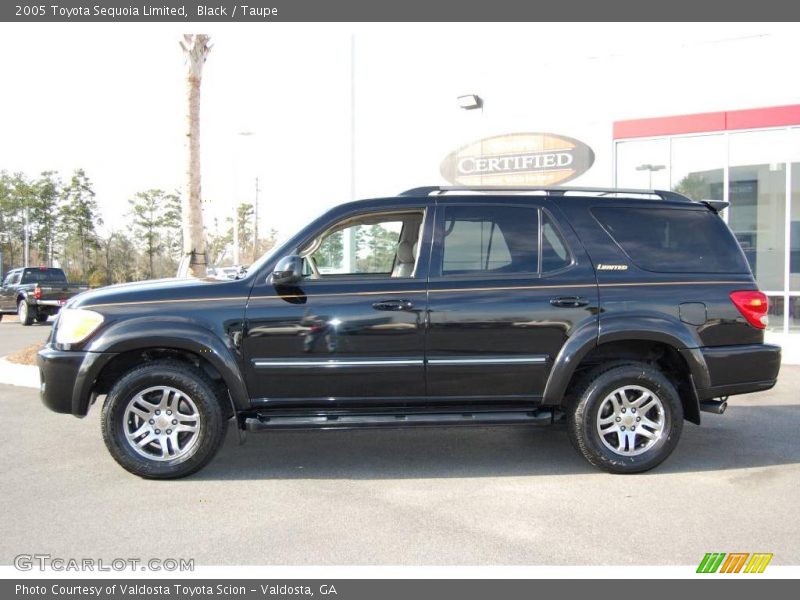 Black / Taupe 2005 Toyota Sequoia Limited