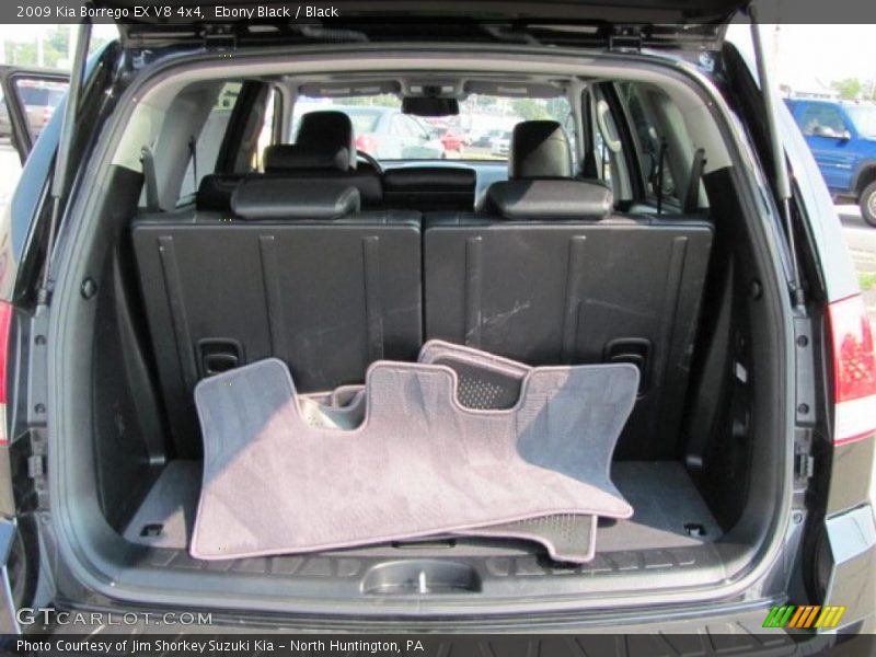 Ebony Black / Black 2009 Kia Borrego EX V8 4x4