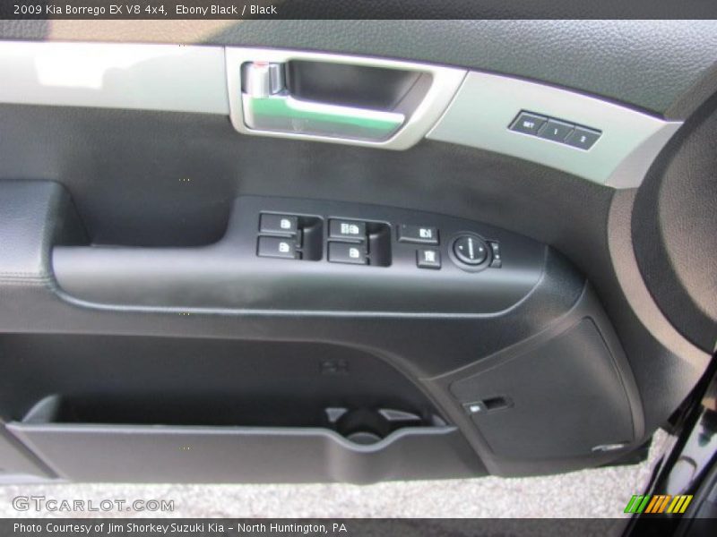 Ebony Black / Black 2009 Kia Borrego EX V8 4x4