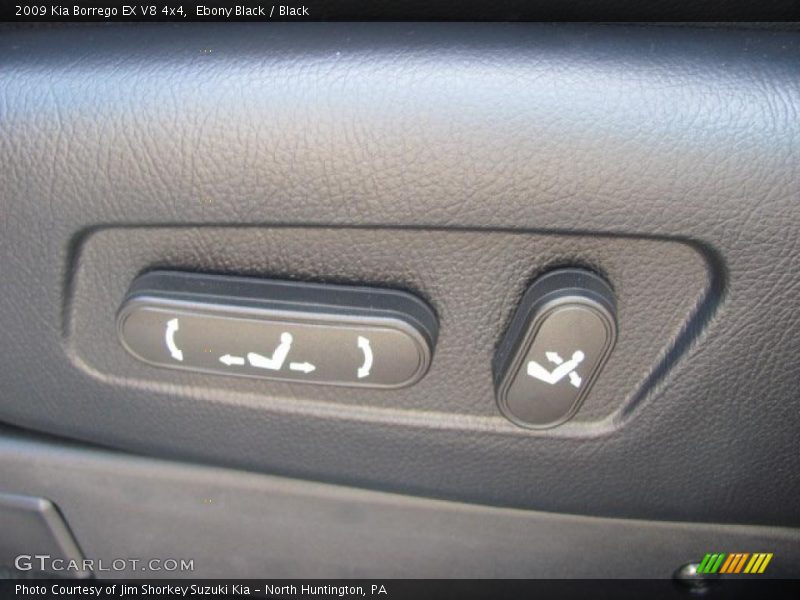 Ebony Black / Black 2009 Kia Borrego EX V8 4x4