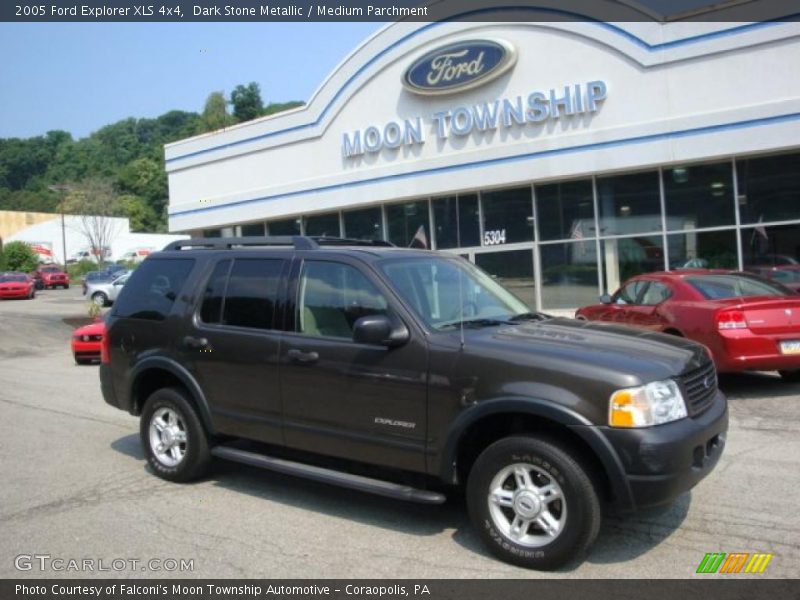Dark Stone Metallic / Medium Parchment 2005 Ford Explorer XLS 4x4