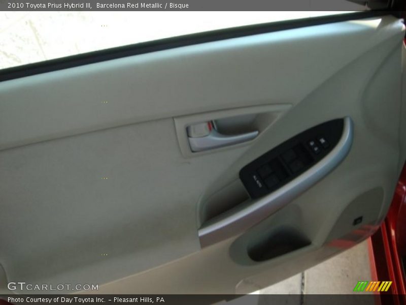 Barcelona Red Metallic / Bisque 2010 Toyota Prius Hybrid III