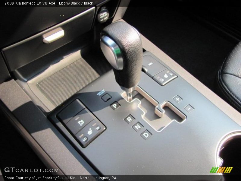 Ebony Black / Black 2009 Kia Borrego EX V8 4x4