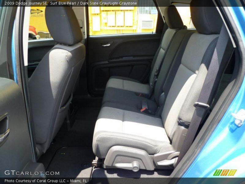 Surf Blue Pearl / Dark Slate Gray/Light Graystone 2009 Dodge Journey SE