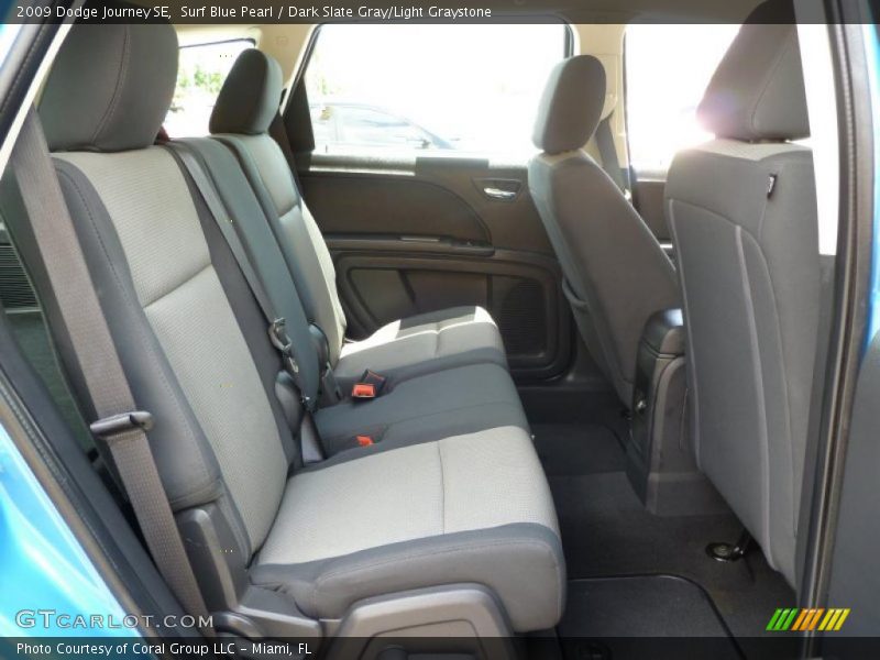 Surf Blue Pearl / Dark Slate Gray/Light Graystone 2009 Dodge Journey SE