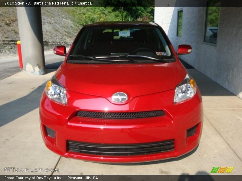 Barcelona Red Metallic / Charcoal 2010 Scion xD
