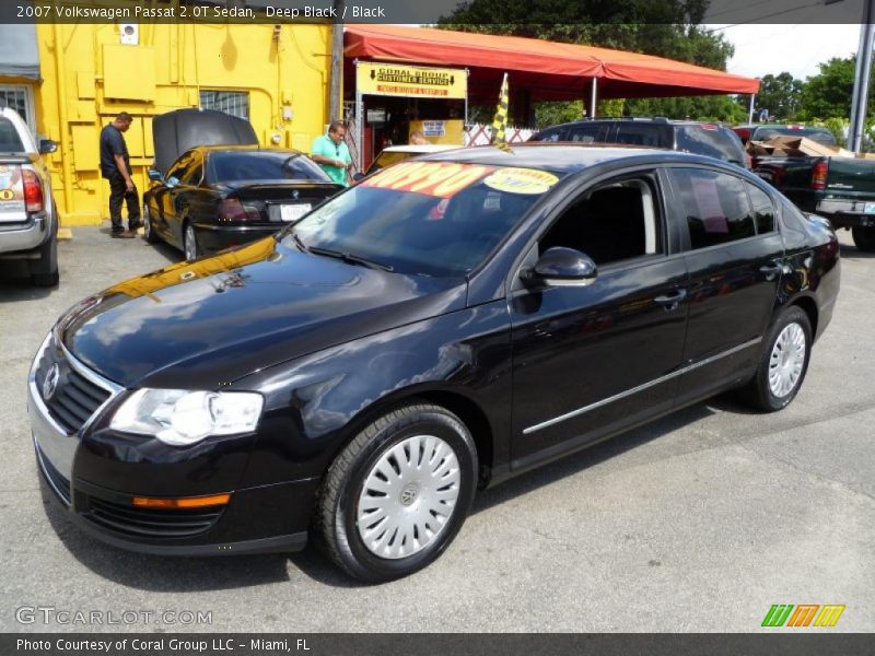 Deep Black / Black 2007 Volkswagen Passat 2.0T Sedan