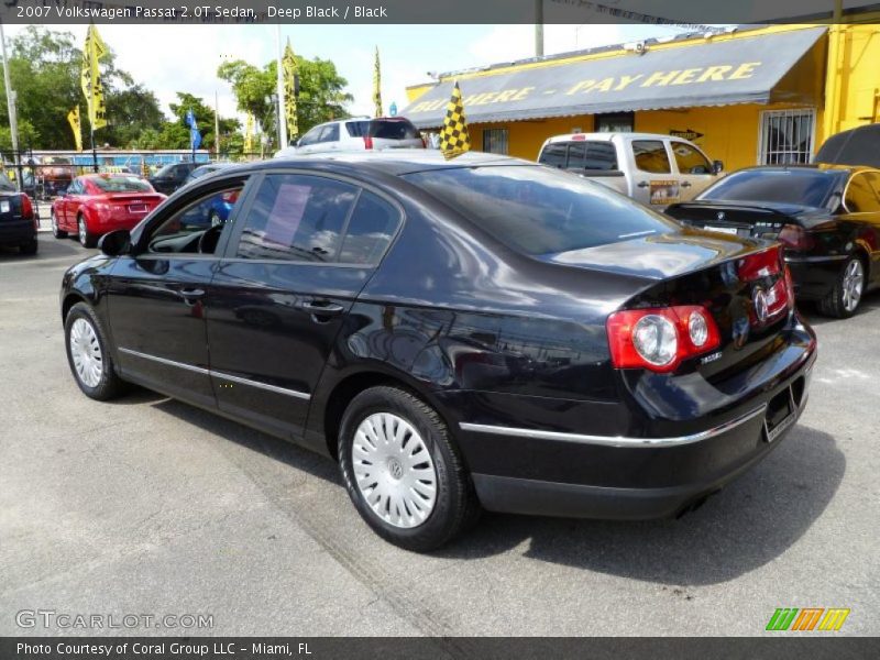 Deep Black / Black 2007 Volkswagen Passat 2.0T Sedan