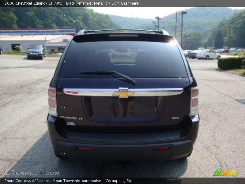 Black Amethyst Metallic / Light Cashmere 2006 Chevrolet Equinox LT AWD