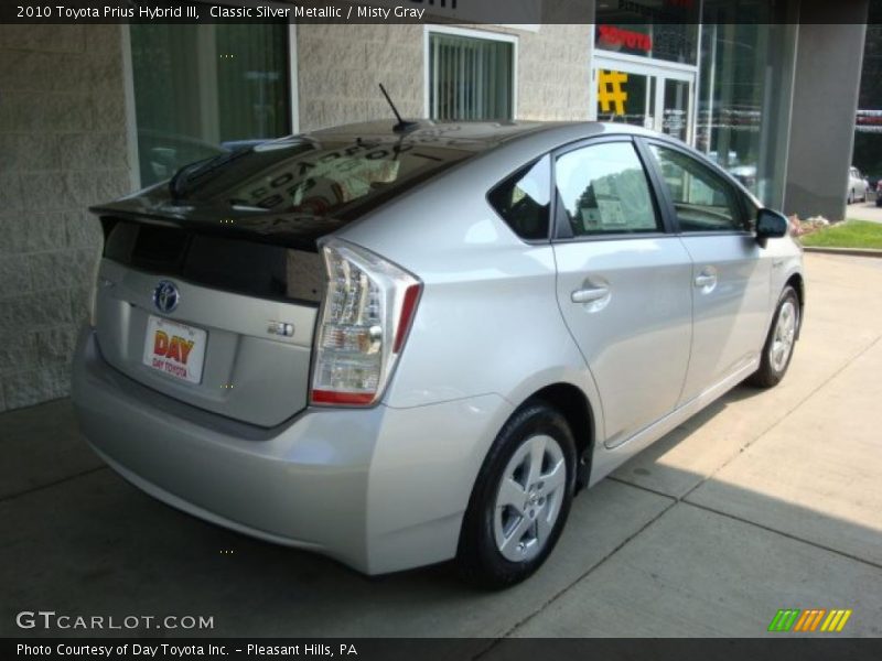 Classic Silver Metallic / Misty Gray 2010 Toyota Prius Hybrid III