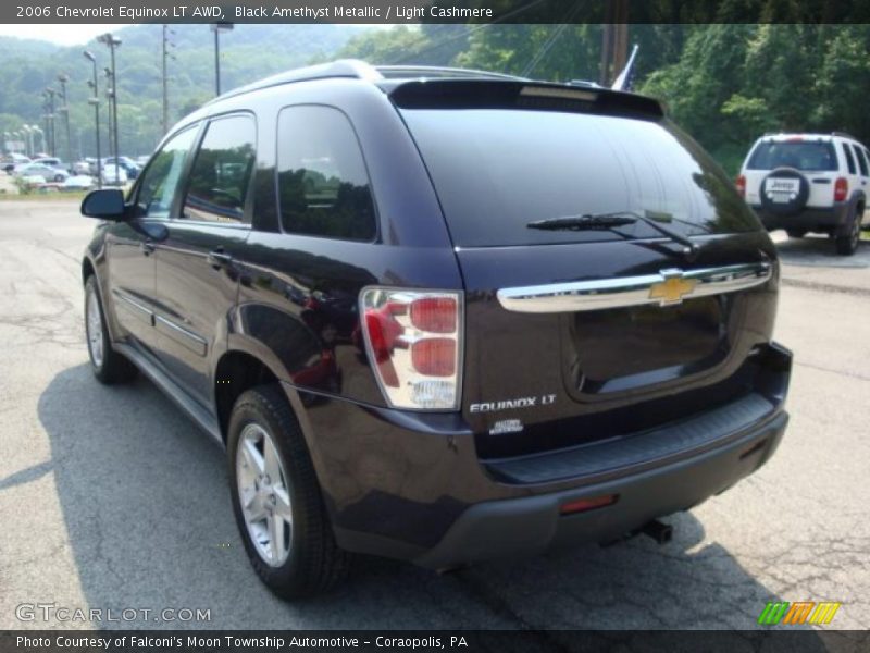 Black Amethyst Metallic / Light Cashmere 2006 Chevrolet Equinox LT AWD