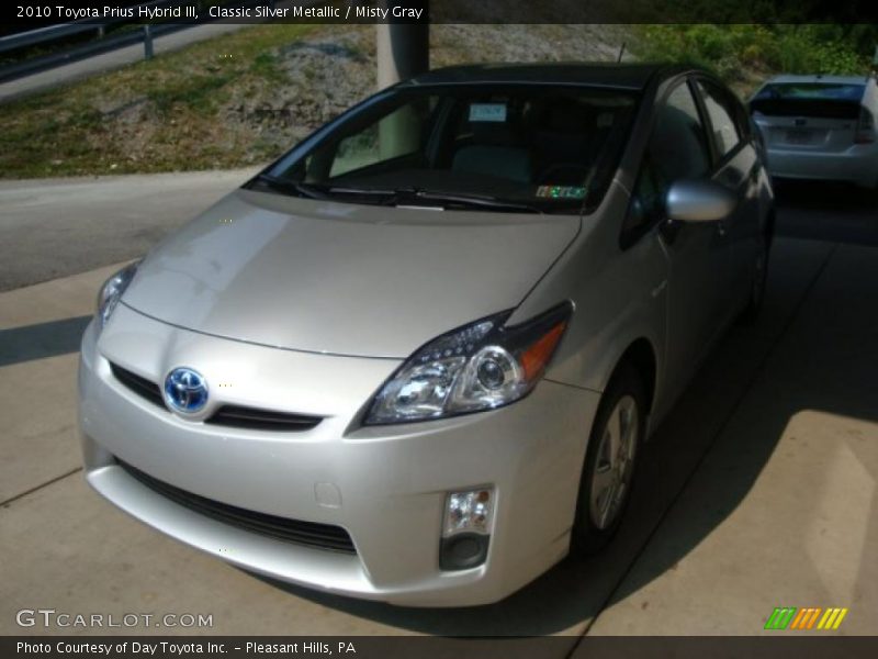 Classic Silver Metallic / Misty Gray 2010 Toyota Prius Hybrid III