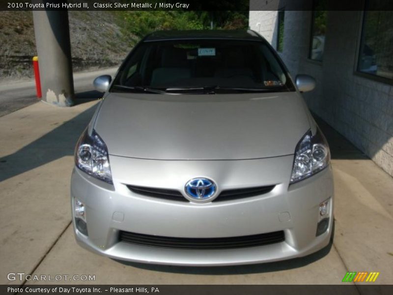 Classic Silver Metallic / Misty Gray 2010 Toyota Prius Hybrid III