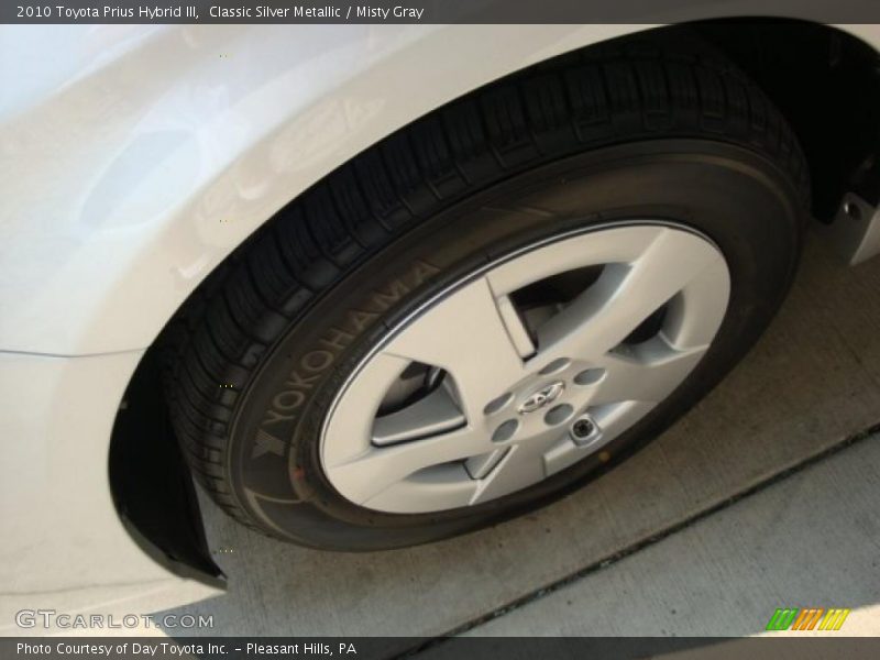 Classic Silver Metallic / Misty Gray 2010 Toyota Prius Hybrid III