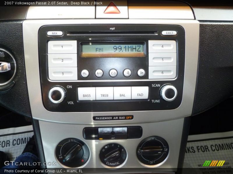 Deep Black / Black 2007 Volkswagen Passat 2.0T Sedan