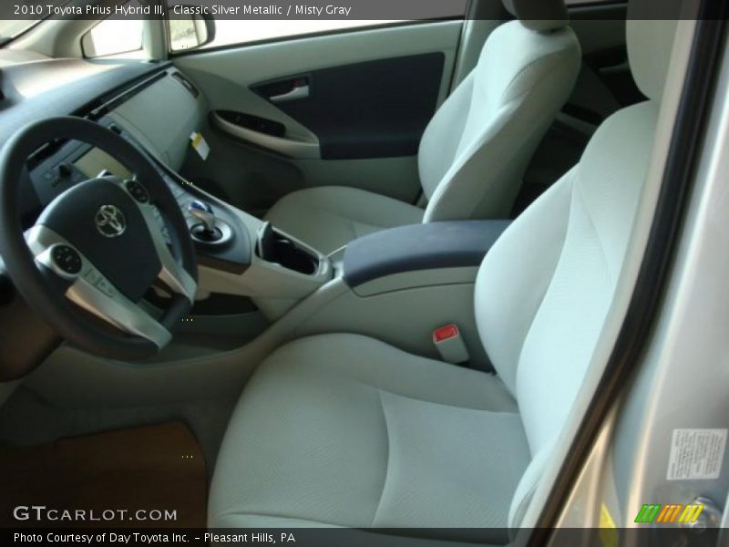 Classic Silver Metallic / Misty Gray 2010 Toyota Prius Hybrid III
