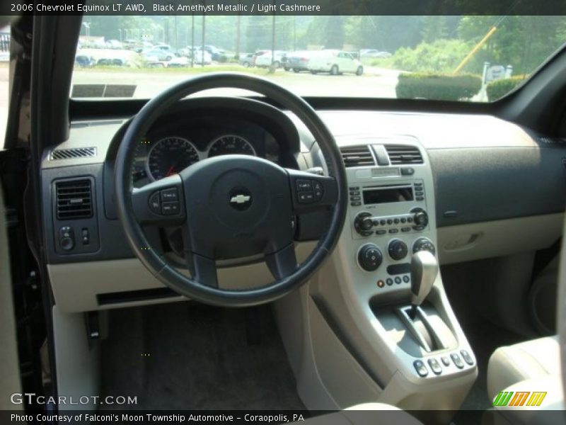 Black Amethyst Metallic / Light Cashmere 2006 Chevrolet Equinox LT AWD