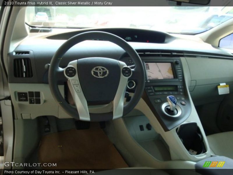 Classic Silver Metallic / Misty Gray 2010 Toyota Prius Hybrid III