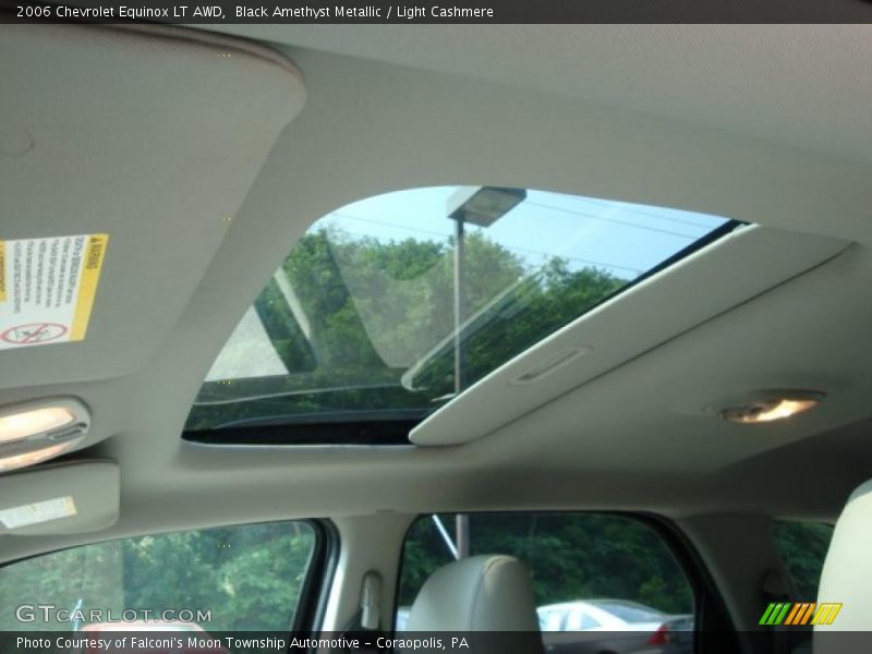 Black Amethyst Metallic / Light Cashmere 2006 Chevrolet Equinox LT AWD