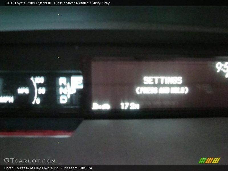 Classic Silver Metallic / Misty Gray 2010 Toyota Prius Hybrid III